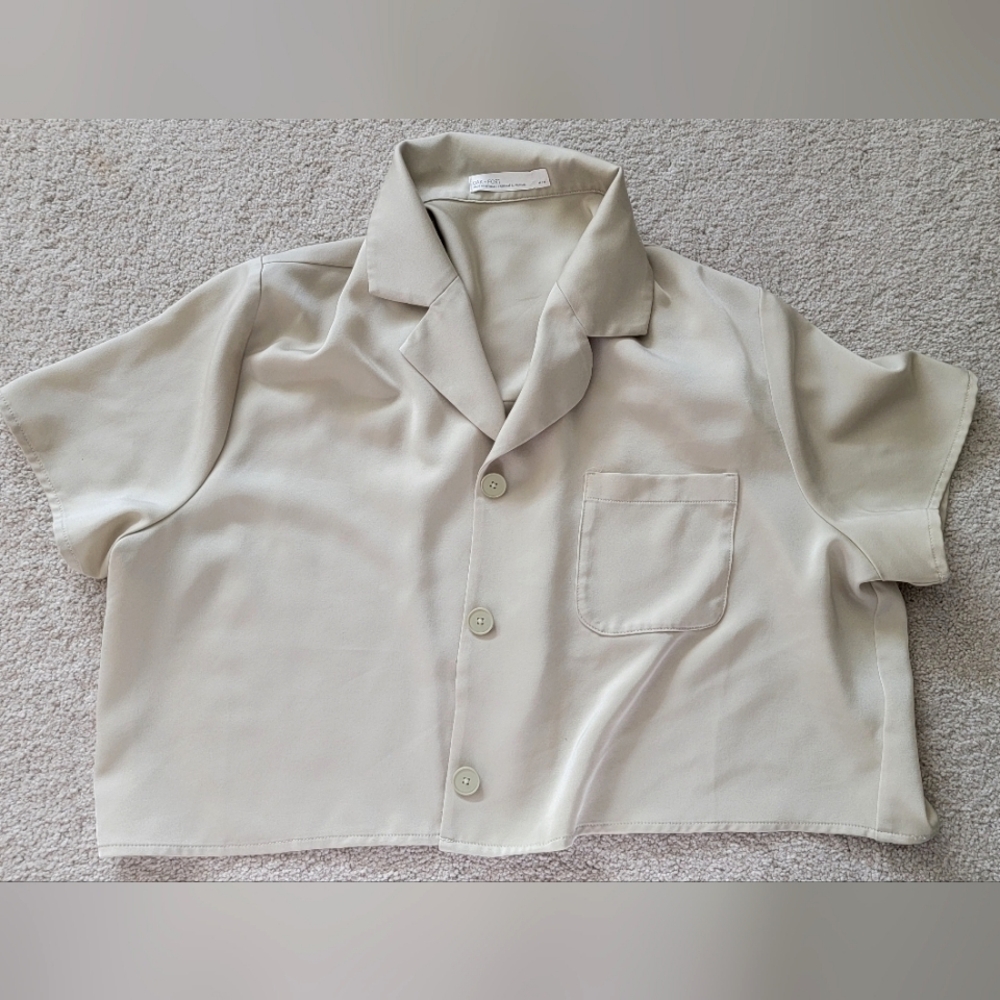 Oak + Fort cropped top
